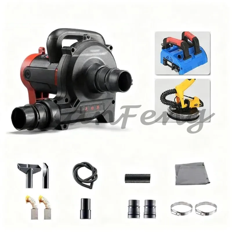 4980W High-power Industrial Vacuum Cleaners, Slotting Machines, Woodworking Vacuum Cleaners for Table Saws and Grinders