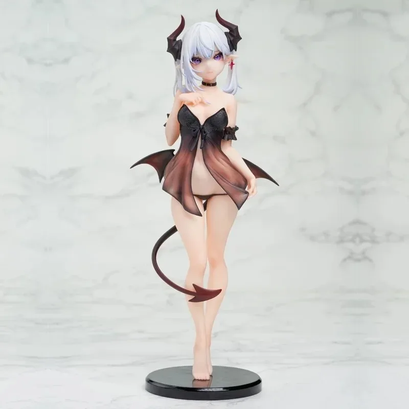 28cm NSFW Insight Little Demon Lilith Nude Girl Tsuishi Eye Ver PVC Anime Figurka Akcji Zabawka Kolekcjonerska dla Dorosłych Hentai Model