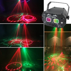HCWE USB Dream Night Light Remote Control Portable Projector Halloween Mini Party Lights Karaoke Festival Room Bar DJ Decoration
