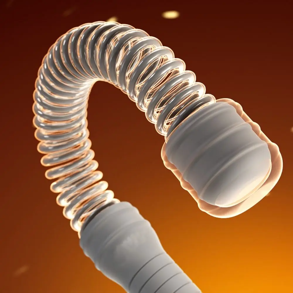 Ersatz-Federseil für Fitness-Training, Rückprall-Seil aus Edelstahl, Kabelloses Battle Rope, Langlebiges Multifunktions-Armkraft-Seil – Detail 3