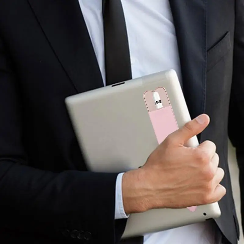 Porte-stylet portable adhésif pour le matin et tablettes