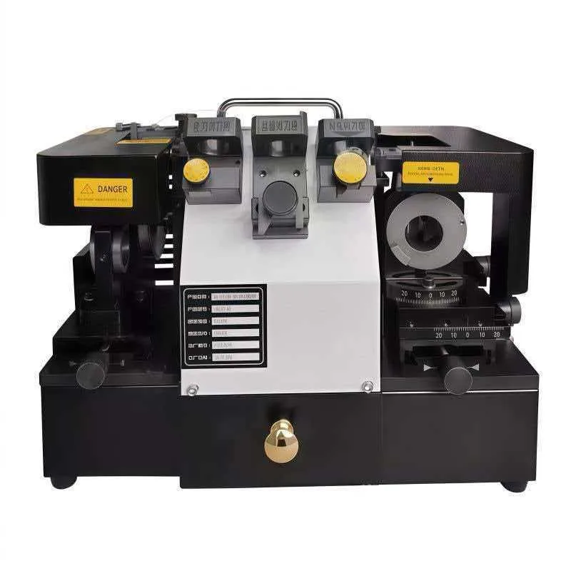 Multifunction 314F Tool Grinding Machine,Composite Sharpener for End Mill,Drill,Tap,Round Nose Cutter Cutting Tool Restoration