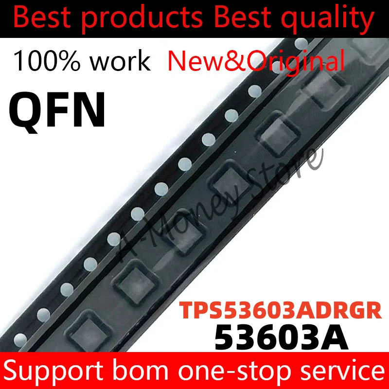 

(5pcs)TPS53603ADRGR TPS53603A 53603A QFN-8