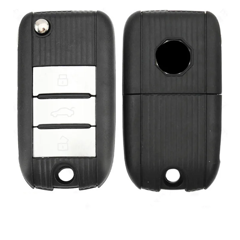 Coque de clé à distance de remplacement avec lame de clé, coque de clé rabattable pour MG MG3 MG5 MG6 MG7 ZS ightGS EZS HS EHS ZS EV, accessoires de