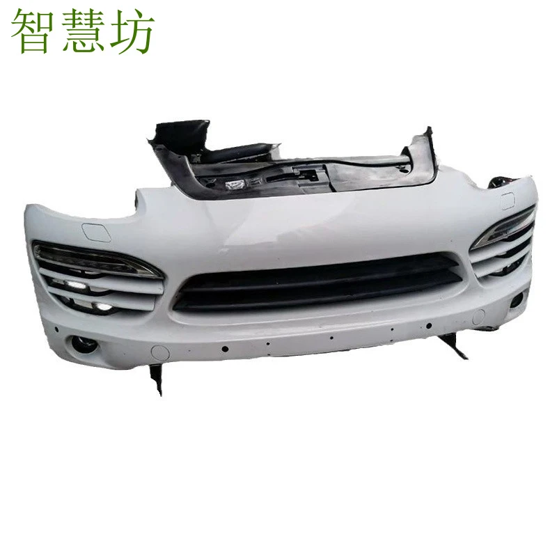 

Подходит для переднего бампера Porsche Cayman, 911, Panamera, 718, Macan, переднего спойлера и передней части кузова, б/у автозапчасти.