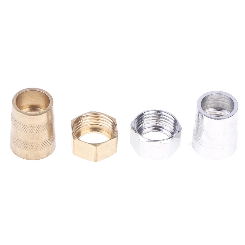 【New】1Pc Brand New Shower Hose Nut Connector Connection Water Inlet Pipe Interface Nut Nozzle Connector Screw Parts Accessories