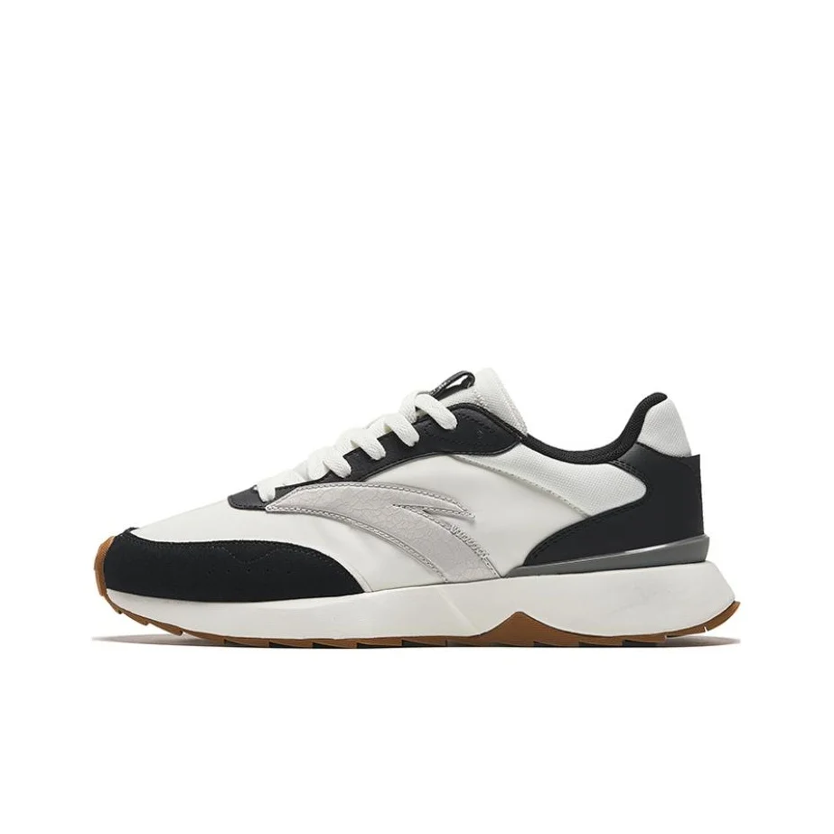 Anta Low top Slip Resistant Abrasion Resistant Sports Casual Shoes Men's Black White Brown 112338879-1