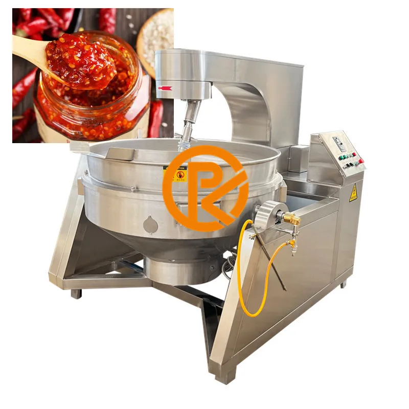 Jam Planet Stirred Sandwich Pan/Hot Pot Planetary Stir Fry Pan/Electric Planetary Cooking Mixer Machine 100 Liter