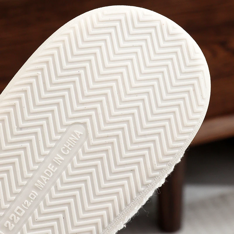 Picture 5: New Cute Rainbow Children's Cartoon Winter Slippers Comfortable Warm House Shoes Girls Kids Indoor Home Fleece Slippers