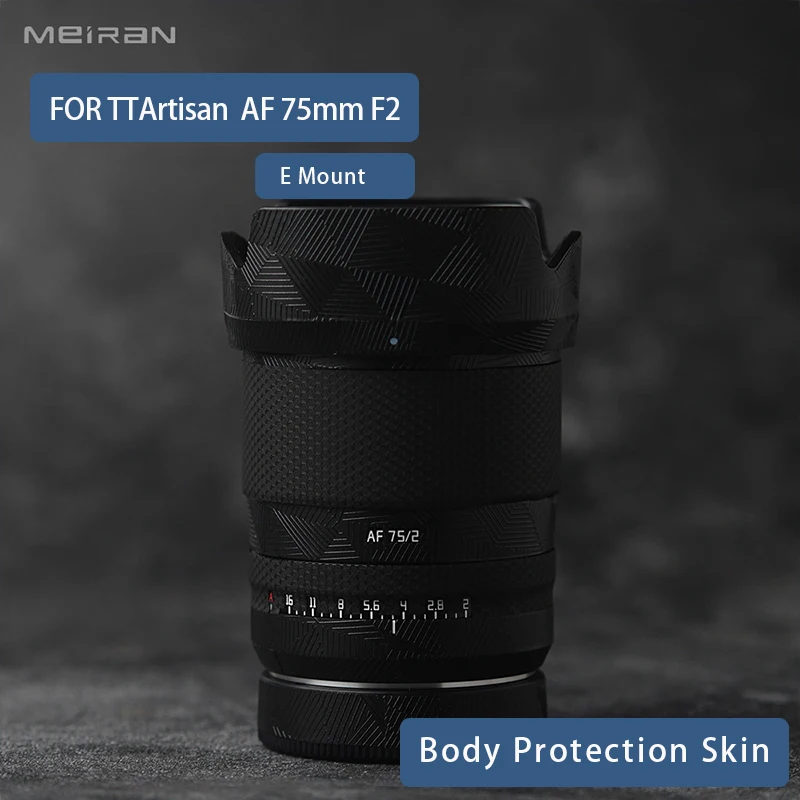 

For TTArtisan AF 75mm F2 E Mount Anti-Scratch Camera Lens Protect Sticker 75F2 Protector Coat Decal Skin Wrap Film Personalized