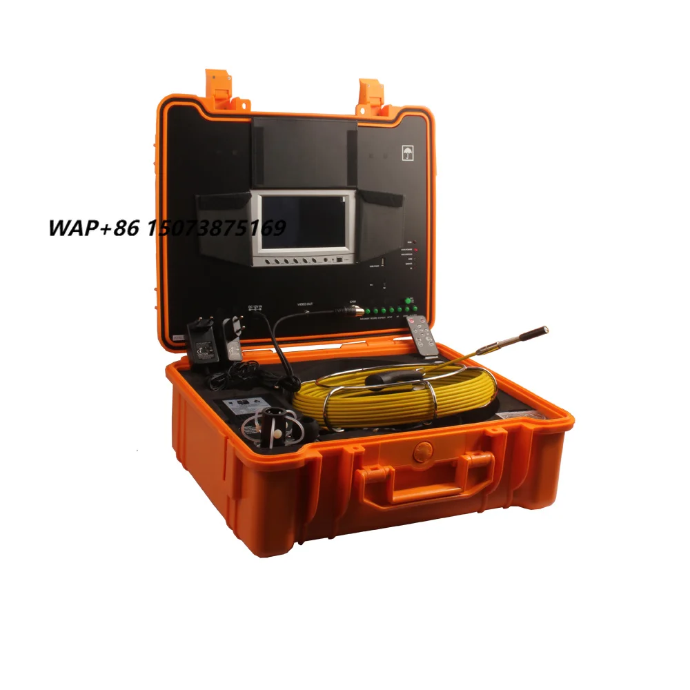 Witson Drain Sewer Video Inspection with 7 Inch & 12mm Head