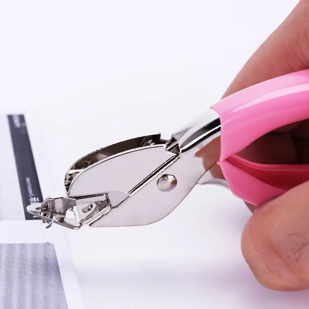 Metal Portable Office Binding Supplies Nail Out Extractor Puller Stapler Removal Machine Staple Remover Stationery Tools
