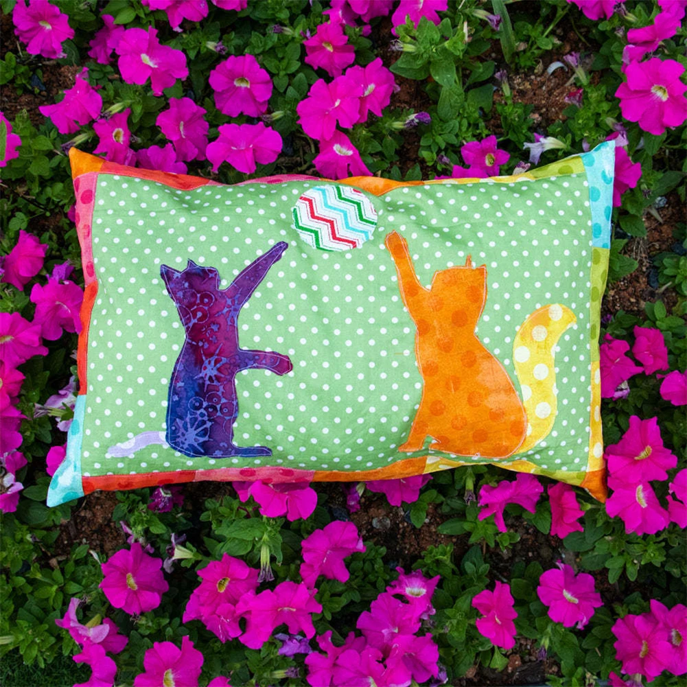 Plantilla de gato DIY, Adorable textil, Ideas de decoración del hogar, regla de tablero para el hogar