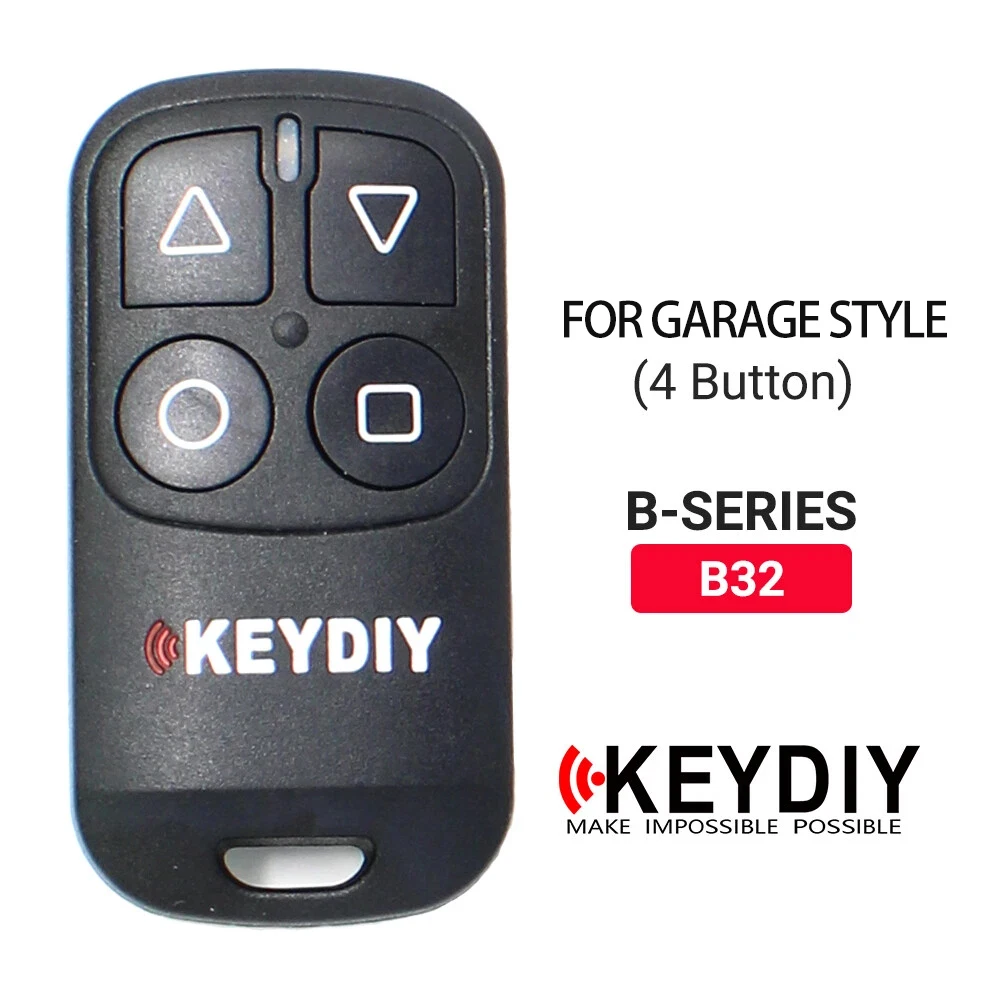 KEYDIY KD B32 General Garage Door Remote Key 4 Buttons for KD900 URG200 KD-X2/KD MINI KD200 MINI Remote Key Programmer