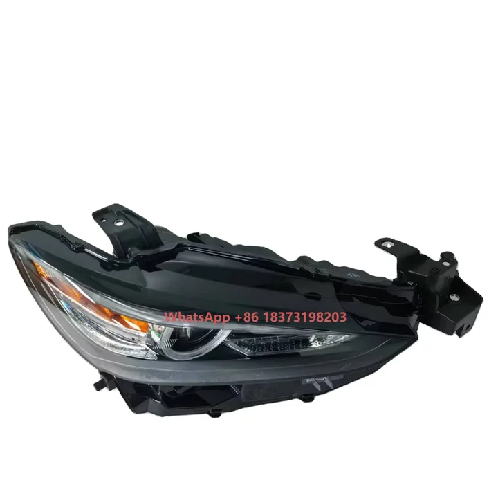 

США 2020-2022 Mazda 6, светодиодные фары, оригинальный аксессуар, система освещения, Plug Play, ремонт, замена теплого белого цвета