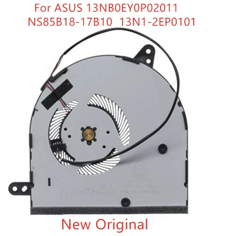 مروحة تبريد للكمبيوتر المحمول الأصلي ، ASUS 13NB0EY0P02011 Delta Fan 13n1-2 EP01011 ، جديدة