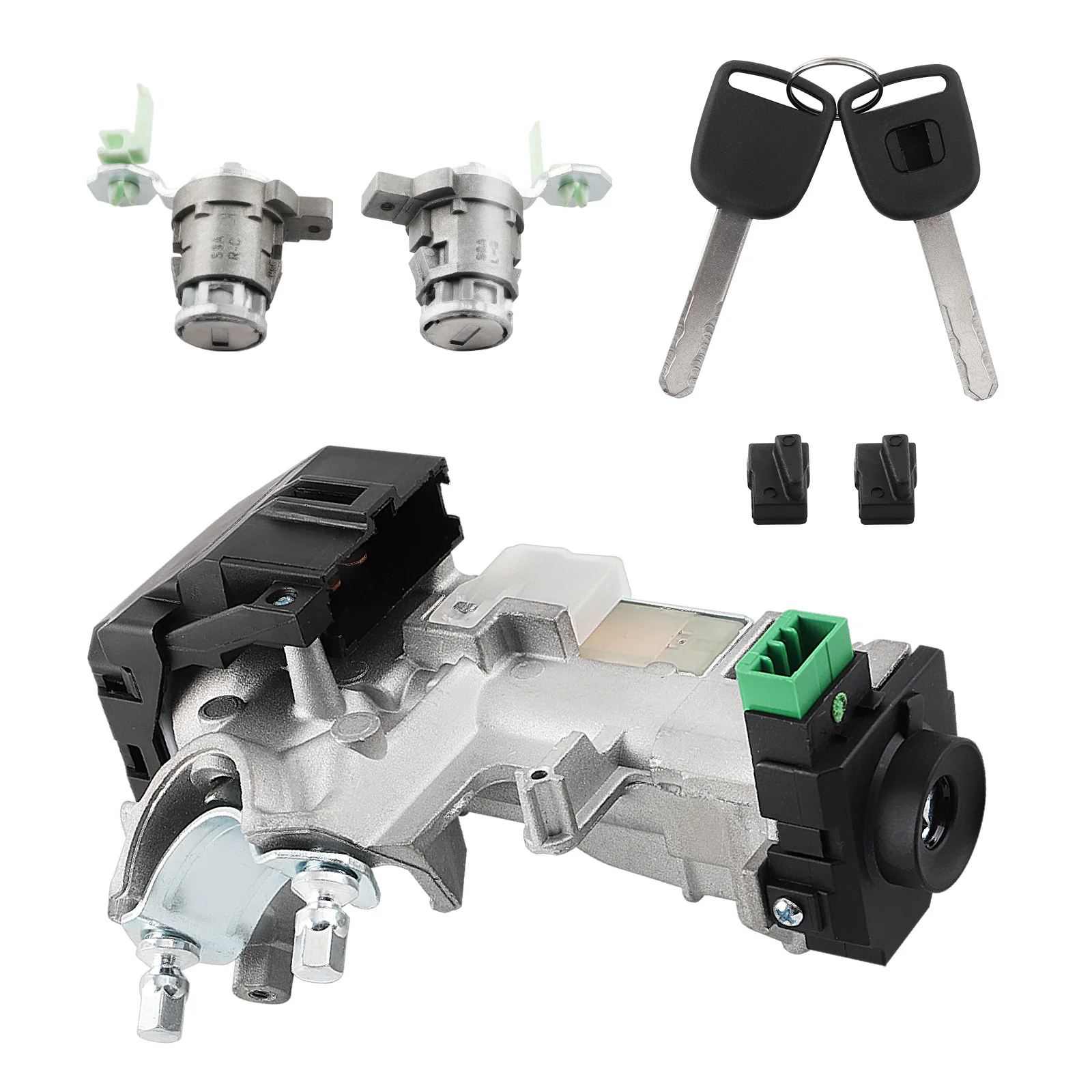 Ignition Switch Cylinder Door Lock +2 Keys for Honda CRV 2003-2006 72185-S9A-013 72185S9A013