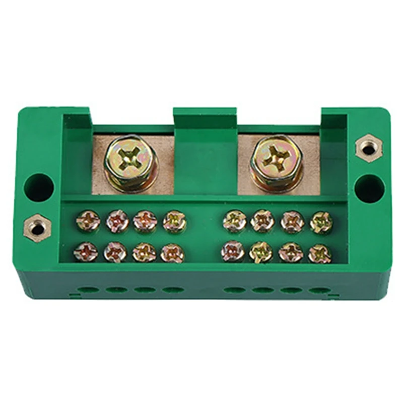 Single Phase Spare Parts 2-In 8 Outgoing Terminal Box Household Distribution Box Junction Box Terminal Block 220 V(8 Out)