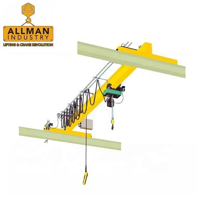 ALLMAN high quality 3 ton Single Girder Overhead Crane