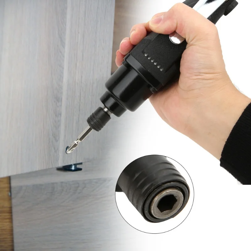 YC-3008 Pneumatic Screwdriver 8H Straight Air Screwdriver Japanese Quick Connector