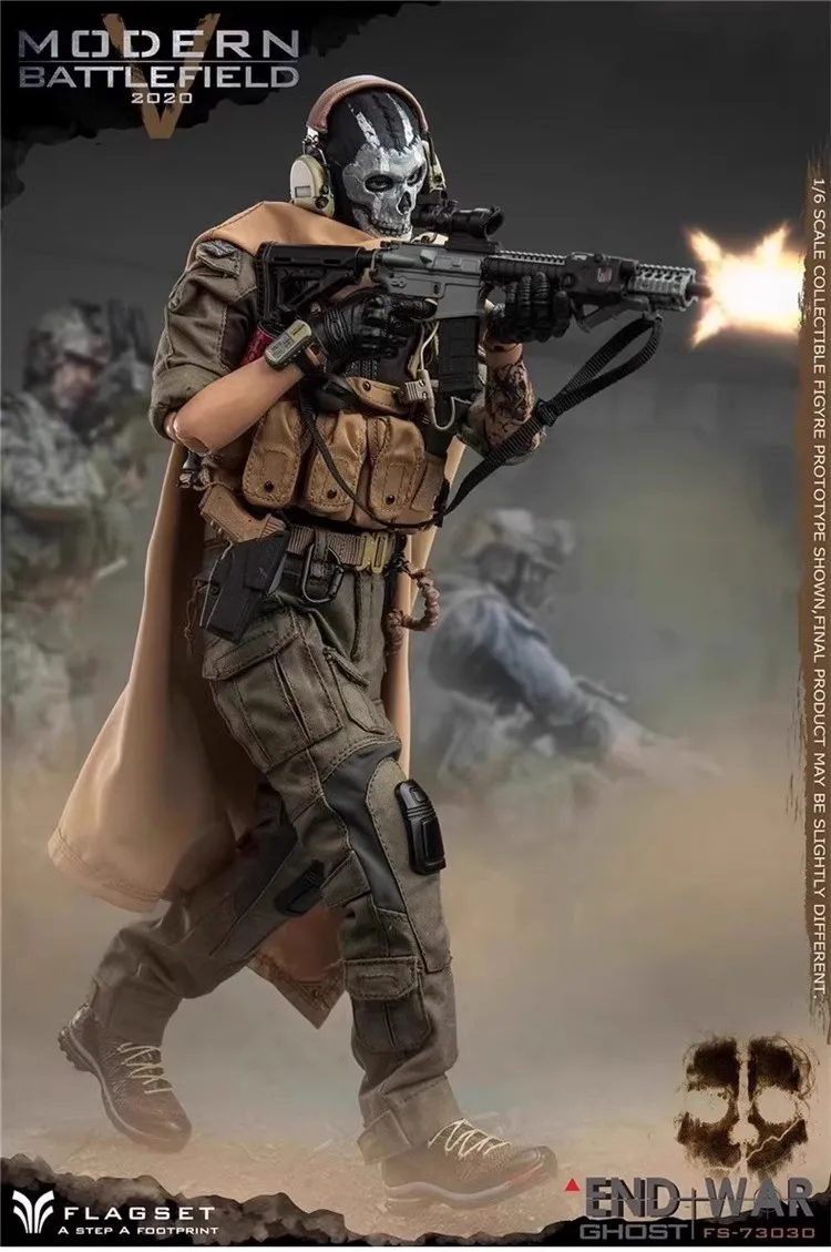 FLAGSET FS-73030 1/6 Soldier Modern Battlefield End War Full Set 12'' Action Figures Model Toy In Stock Collection