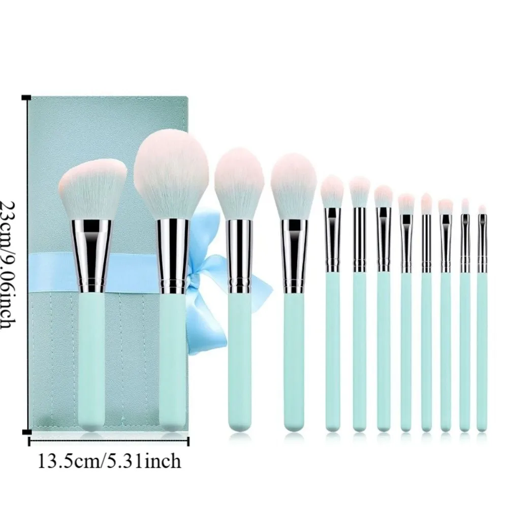 12Pcs/Set Professional Professional Makeup Brushes Furry Tools Eyeshadow Powder Brush Eye Shadow Soft Cosmetic Brush Set