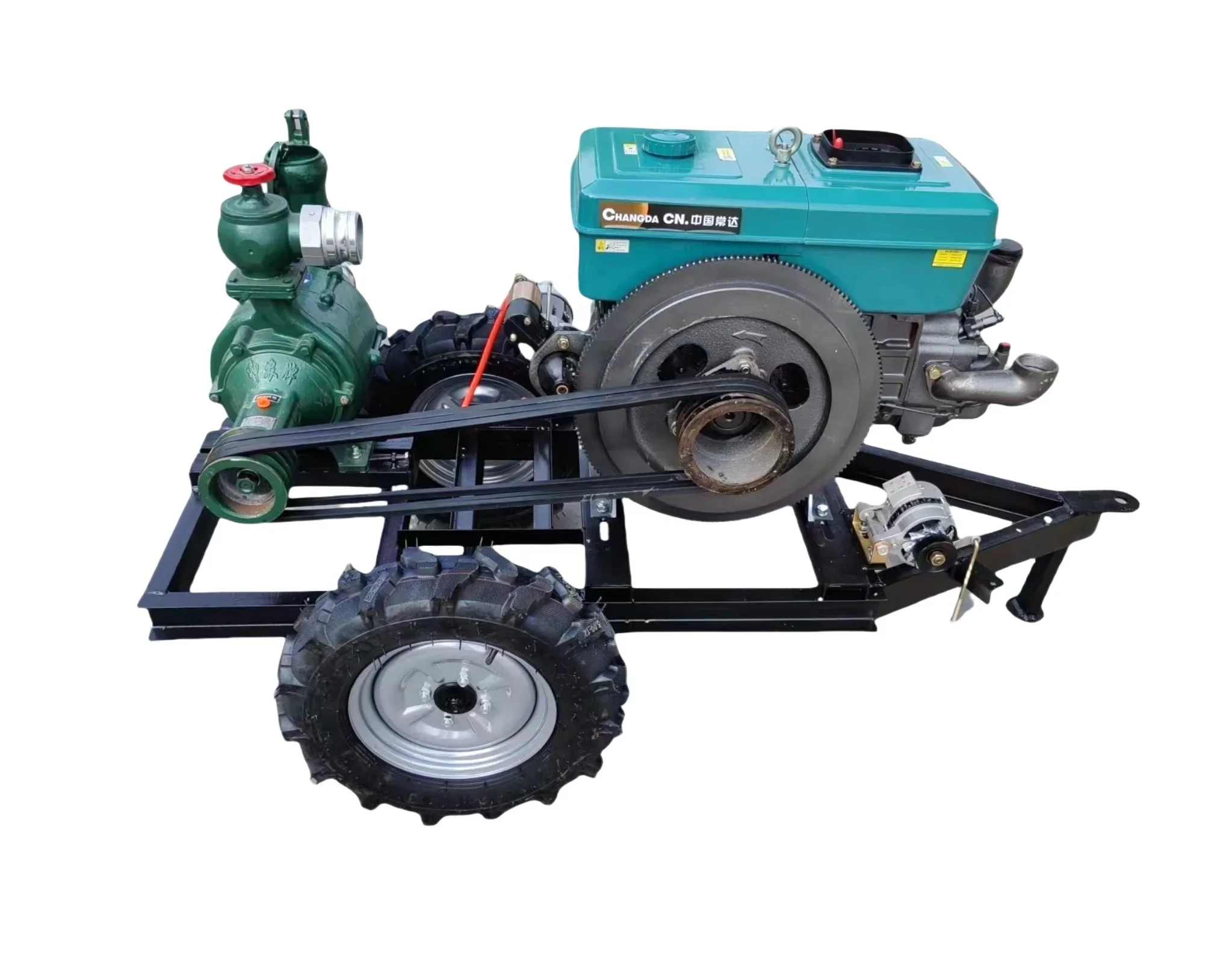 Titans New High-Pressure Metal Motor Water Pump  Engine for Farms Pumping Irrigation System