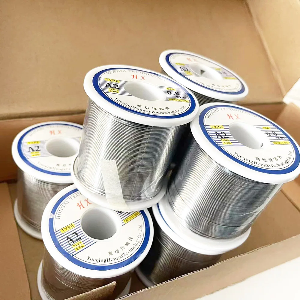 

900g 0.8/1.2mm Solder Wire Rosin Containing Core 63% Tin High Purity Soldering Welding Flux 1.5-2.0% Iron Wire Reel