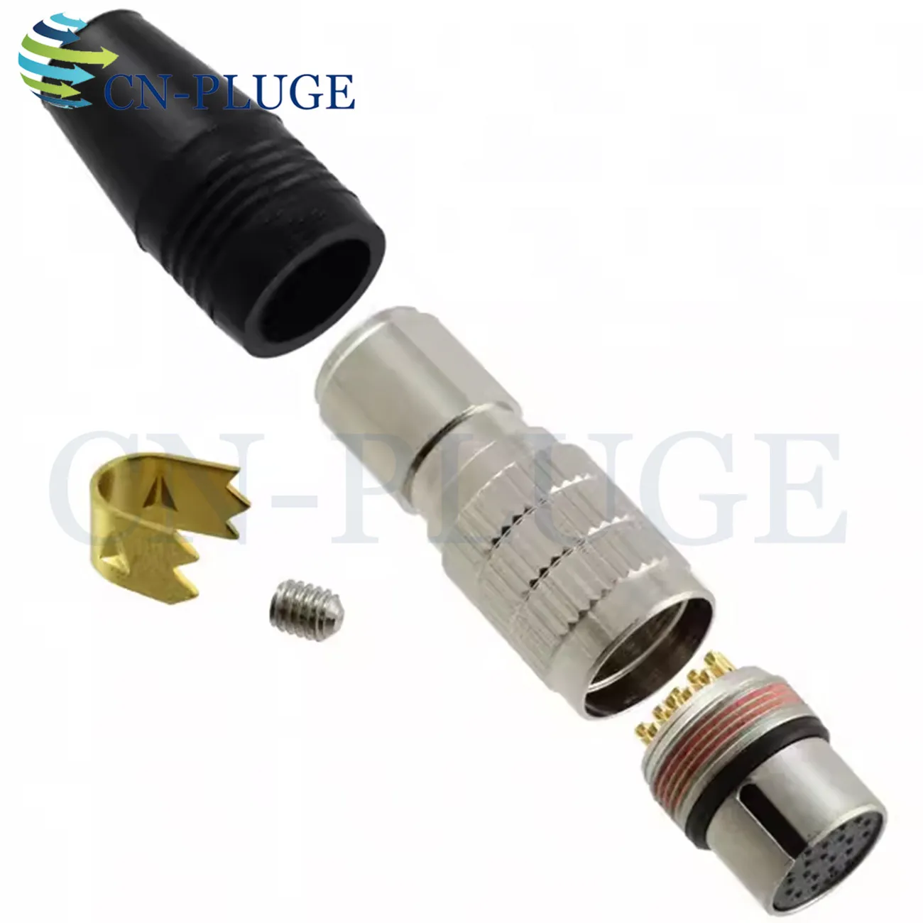 Hirose Circular Connector HR25-9TP-20S / HR25-9TR-20P Dustproof And Waterproof Aviation Industry Signal Plug 20Pin