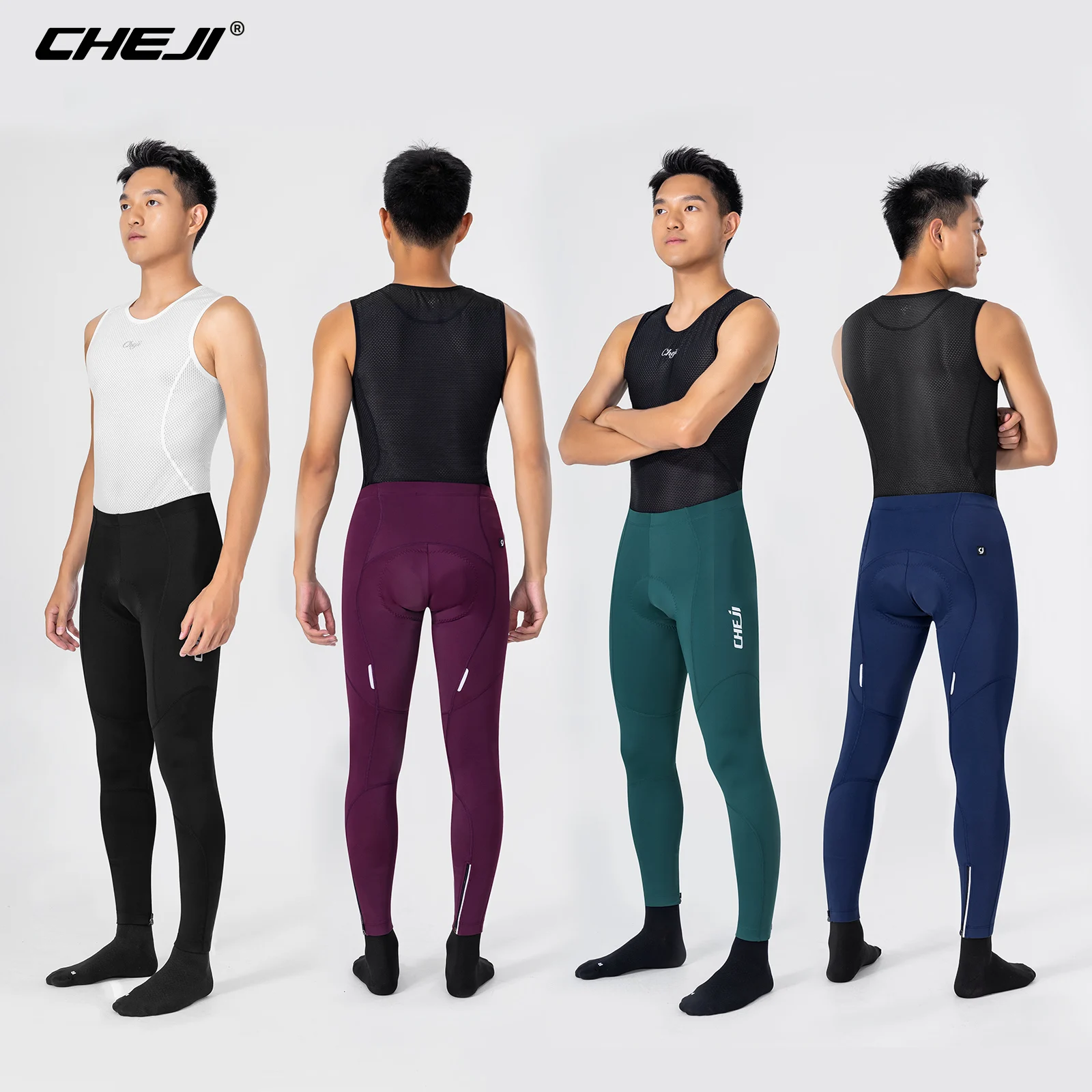 Cycling Pants men Cycling Team MTB Pants Riding Mountain Bike Trousers Road Bicycle Padded Breathable Bike Long Pants