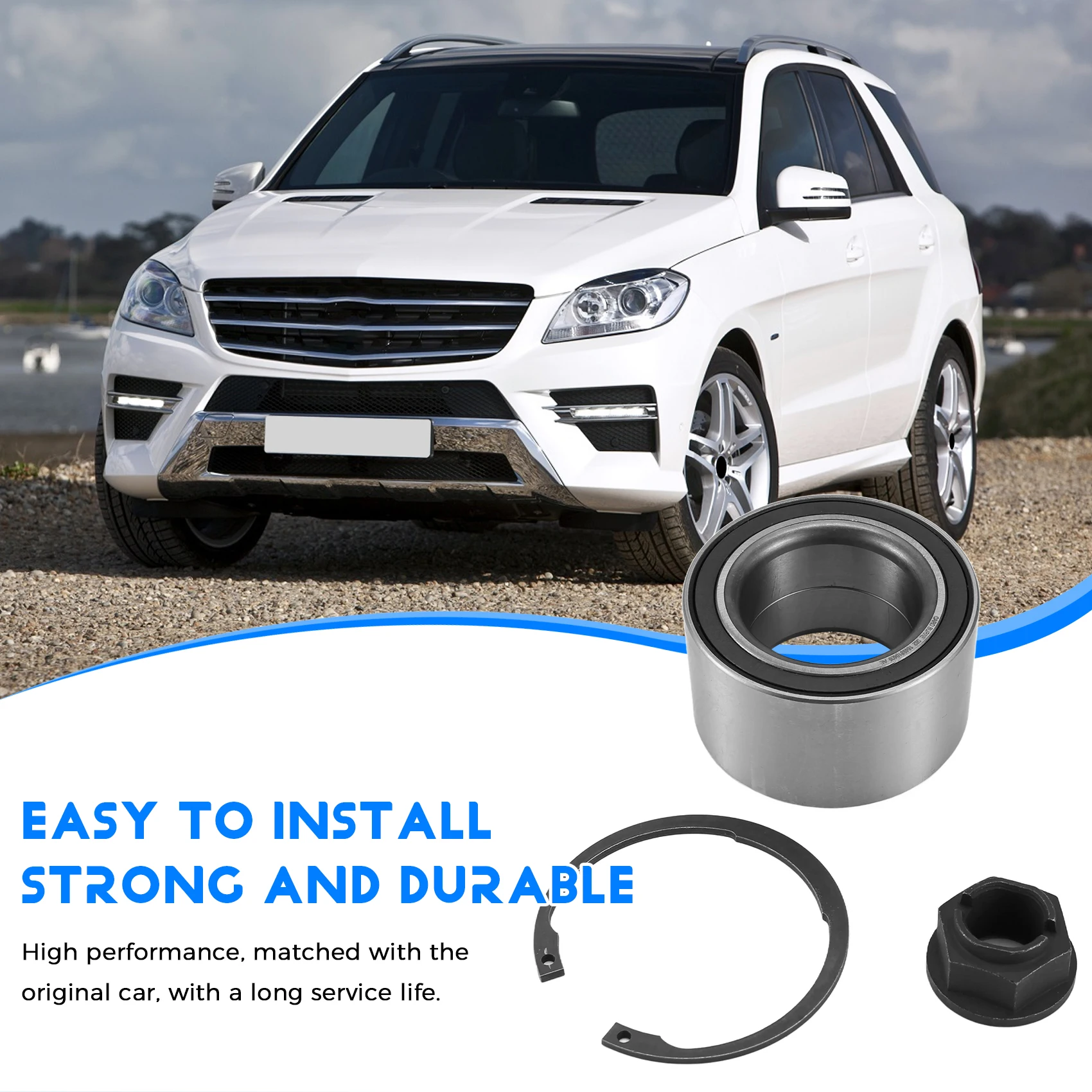 

AASS-Front & Rear Wheel Hub Bearings A1649810406 1649810406 For Mercedes-Benz X164 W164 W251 ML350 ML320 R320