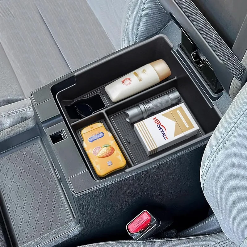 

2024 New Center Console Tray Compatible with Nissan Frontier 2022-2025 Accessories Pickup Truck Armrest Box Tray Interior Second