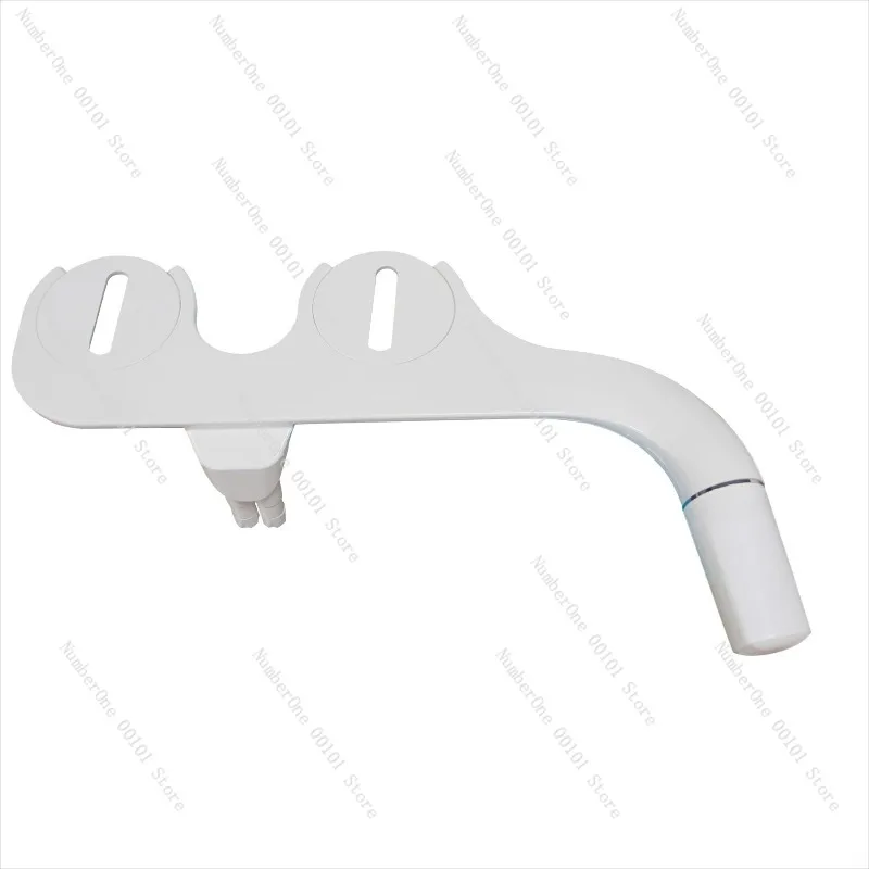 Elegant Ultra Thin Left Hand Bidet Toilet Seat Attachment Manual Non Electric Cold Water Personal Hygiene Washer Universal