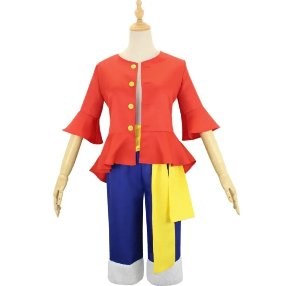 One Piece Luffy Cos Costume Two-dimensional Animation Costume Stage Performance Costume Complete Set Two Years Later Cos