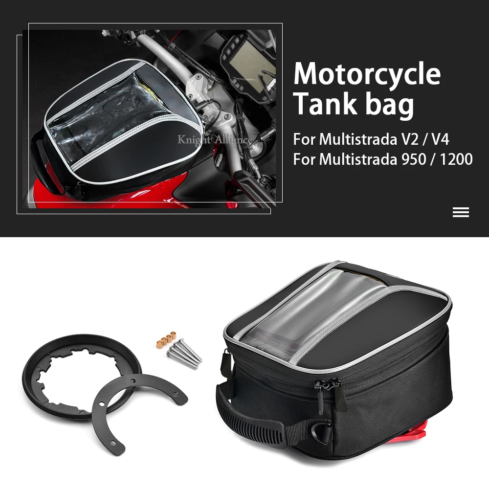 

Fuel Tank Bag Luggage For DUCATl MTS Multistrada 950 950S 1200 1200S V2 V2S V4 V4S Motorcycle Accessories Navigation Racing Bags