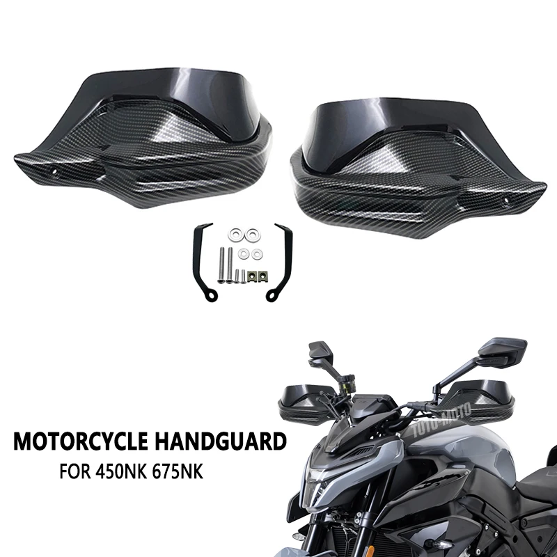 Motorcycle Handguards Shield Guards Windshield Hand Wind Protection Accessories For CFMOTO 450 675 NK 450NK 675NK