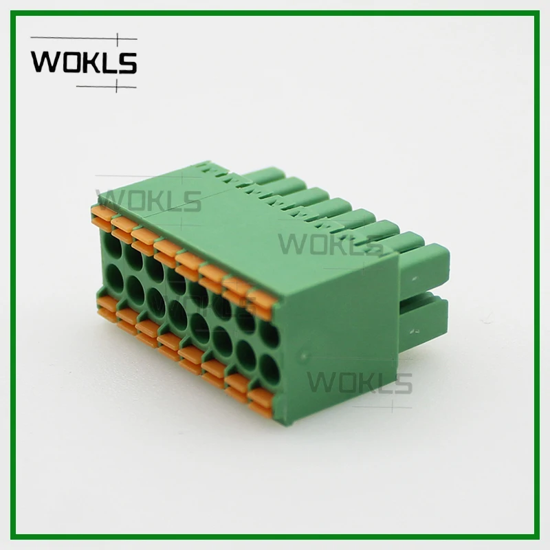 15EDGKNH 3.5  DOUBLE-ROW TOOL-FREE STRAIGHT IN CONNECTORS QUICK TERMINAL BLOCKS