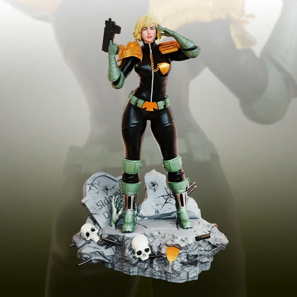 

Cassandra Anderson Resin Figure Miniature 1:24 Resin Model Kit Unpainted Plastic Model Kit A409