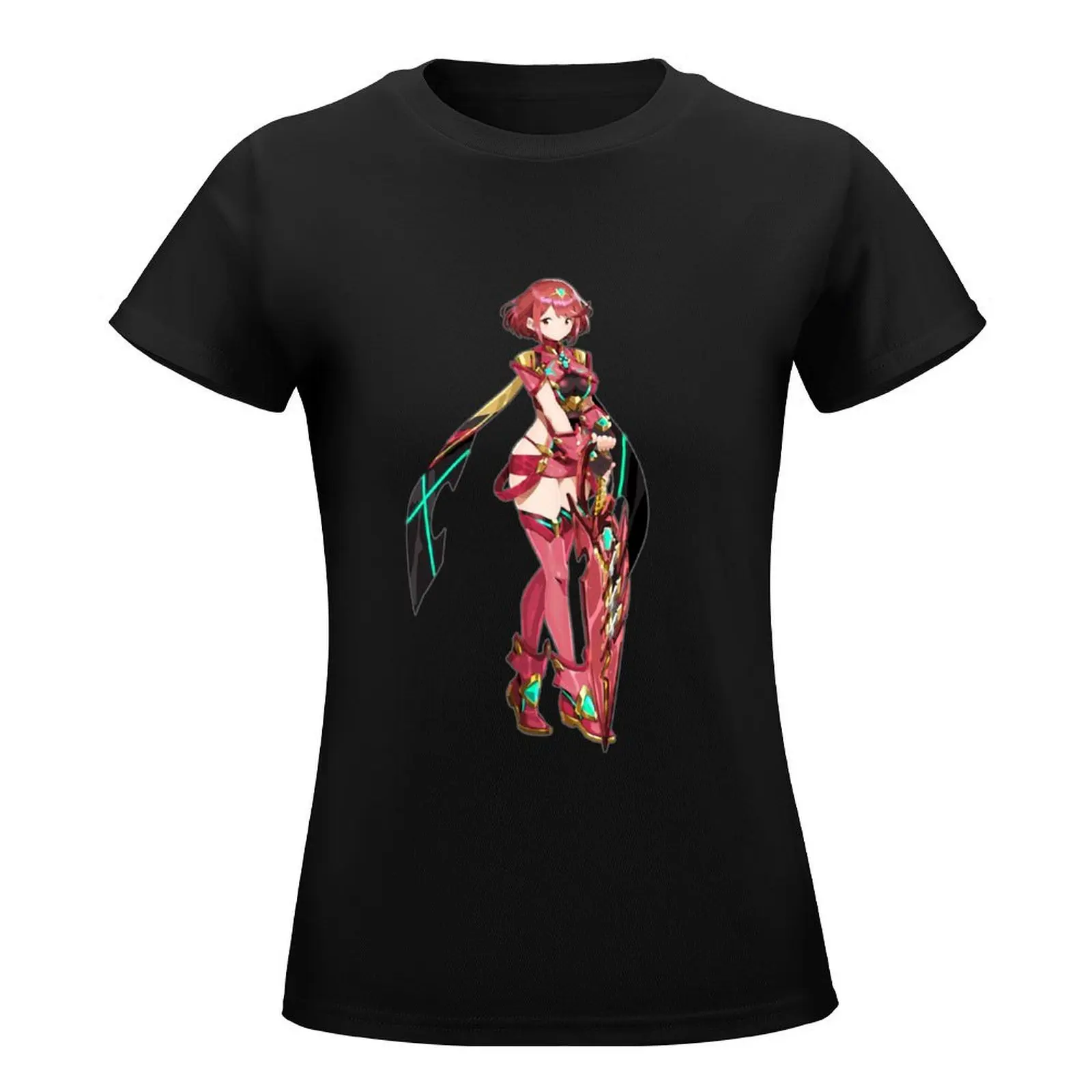 Pyra - Xenoblade Chronicles 2 T-Shirt tops korean fashion anime clothes t-shirts for Women loose fit