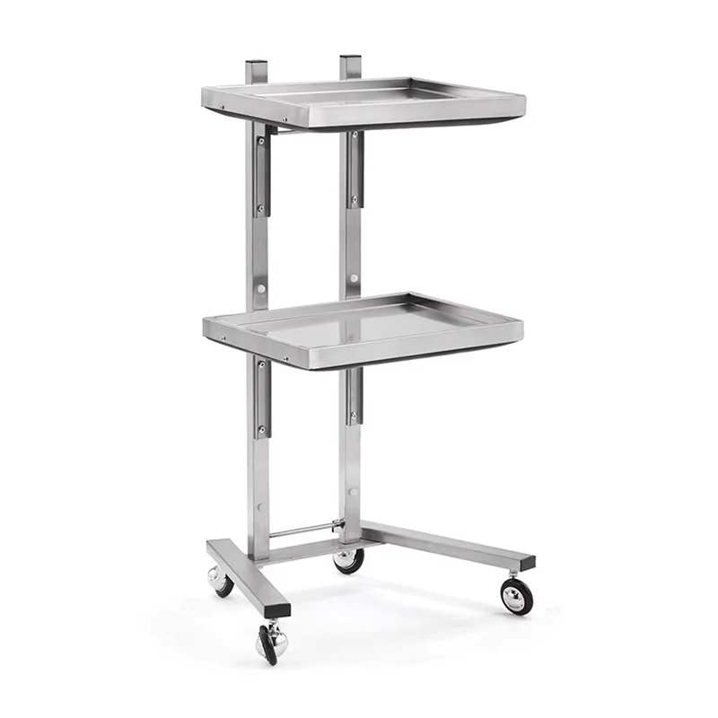 Barber Beauty Salon Trolley Hair Stainless Tattoo Rolling Salon Trolley Medical Drawers Carrito Auxiliar Salon Furniture BL50ST