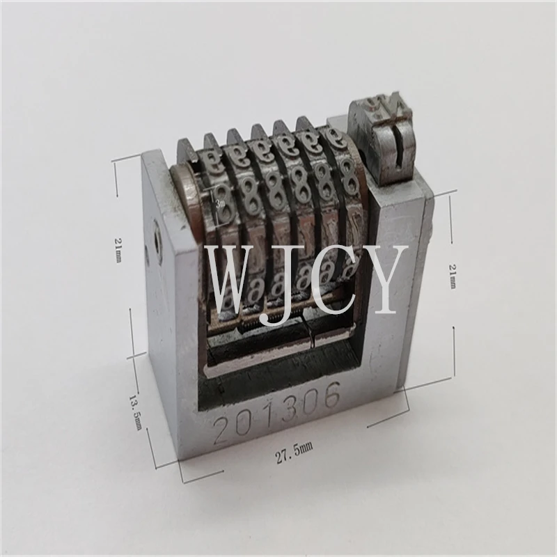 High Quality Numbering Machine  6 Digit 3*6 Letterpress Backward