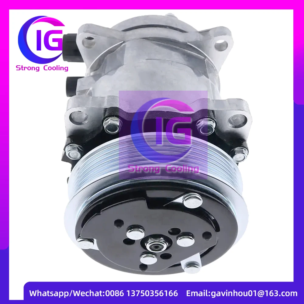 For Auto A/C Compressor for Bobcat Skid Steer Loader S630 S650 S750 S770 S850 T630 T650 T750 T770 T870 7023580 6698590 7279628