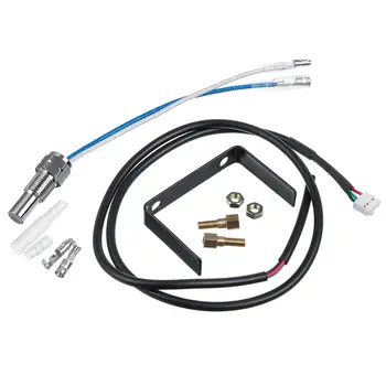 2吋(52毫米)12V LED數位自動變速箱溫度表黑色邊框華氏度表通用儀表 10 最佳銷售 52毫米軌距 - №6