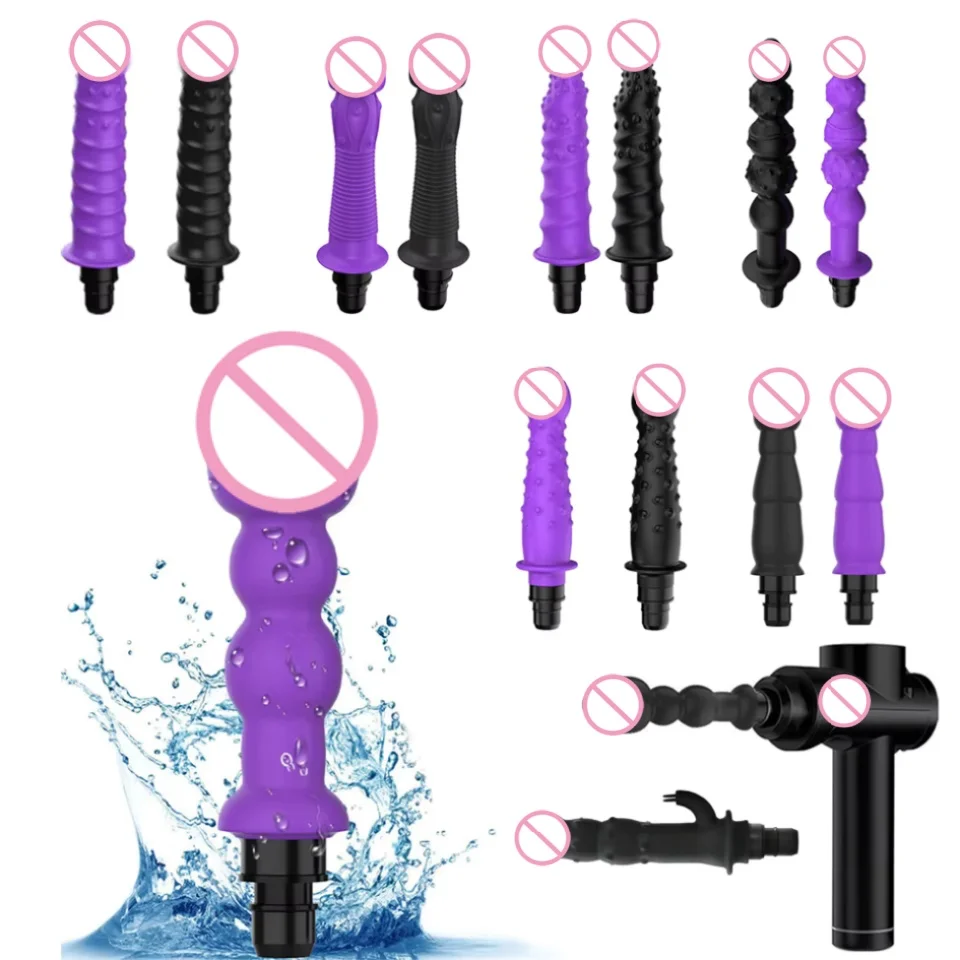 FREDORCH Massage Gun Head Sex Toy for Woman Men G-Spot Vagina Vibrator Anal Plug Butt Adults Female Masturbator Dildo Accessary - Image 5
