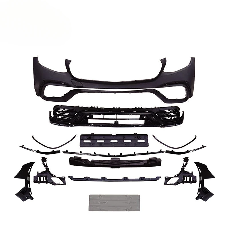 

SAAR Suitable for Mercedes-Benz GLC X253 Early Model Modified to GLC63 AMG Front and Rear Bumper Grille Modification Kit Accesso