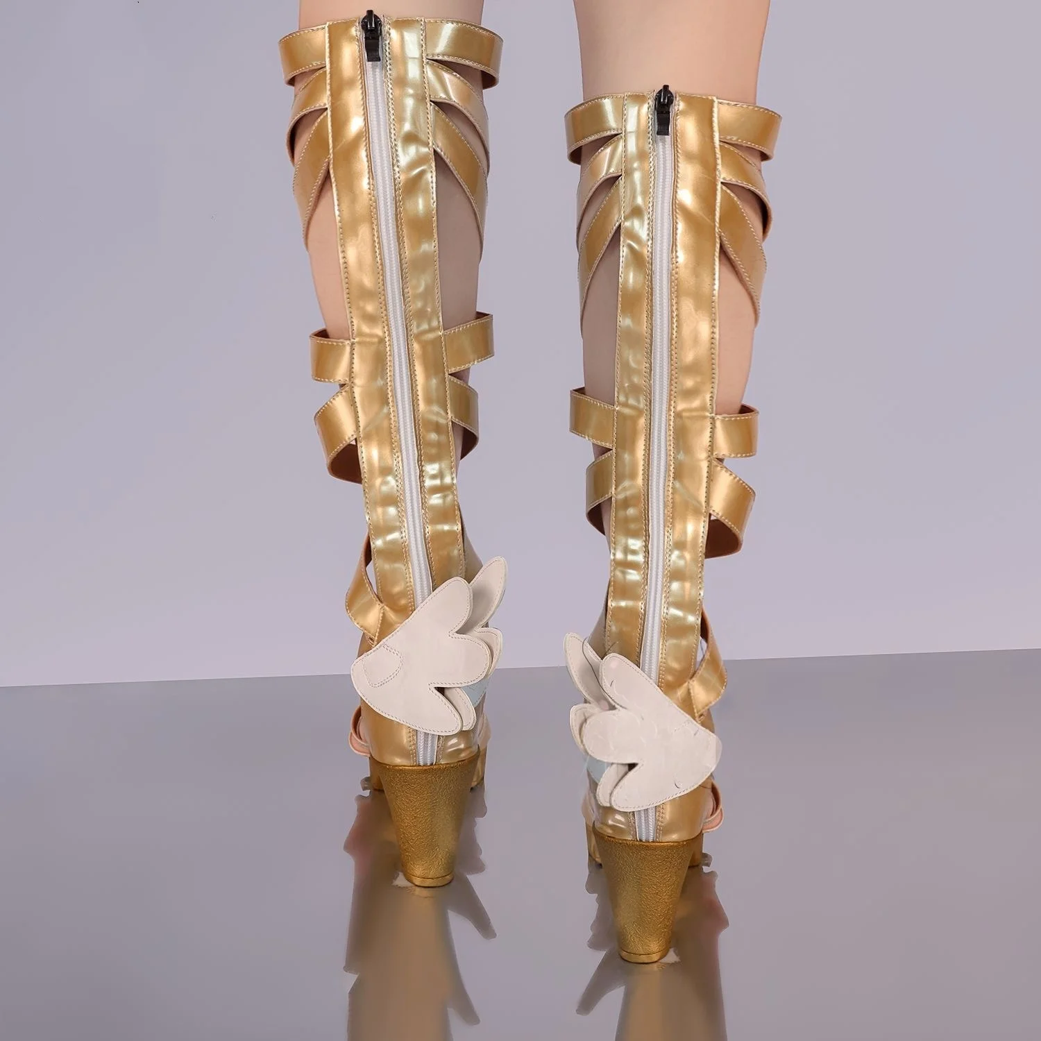 Anime Neue Höschen & Strümpfe mit Strumpfgürtel Cosplay Anarchy Höschen Schuhe Zubehör Requisiten Halloween Kostüme für Mann Frau Schuh