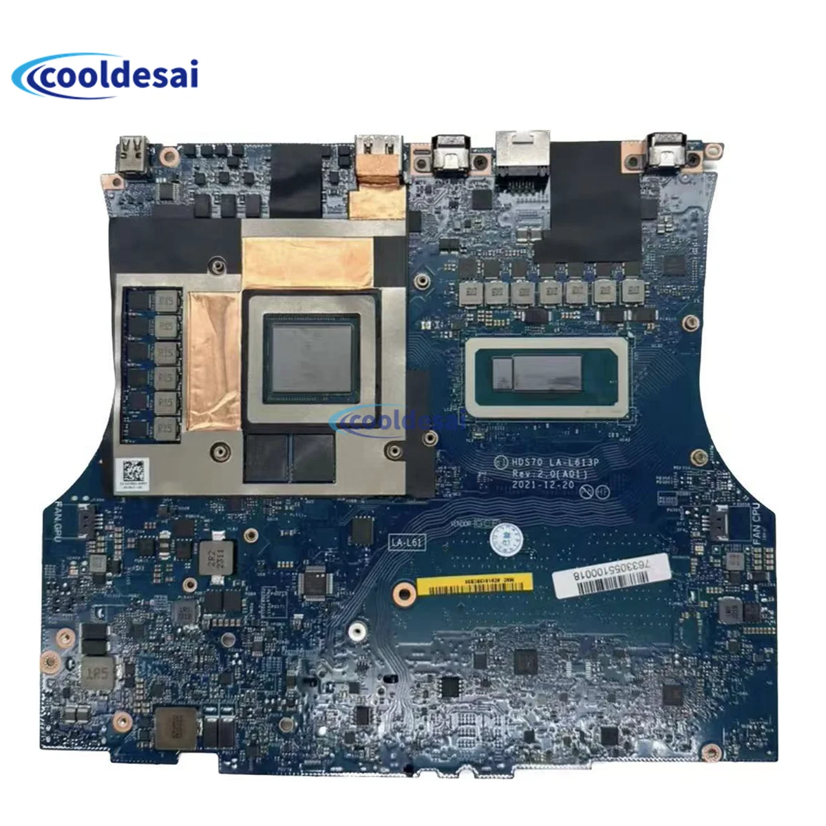 

LA-L613P With i7-12700H i9-12900HK CPU RTX3060 RTX3070Ti RTX3080Ti GPU Mainboard For Dell Alienware x17 R2 Laptop Motherboard