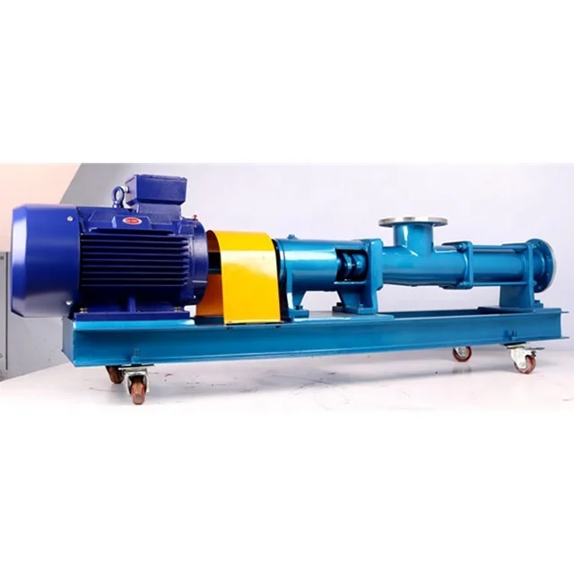 G Type Screw Pump for Oil , Screw Pump for High Viscosity Liquid