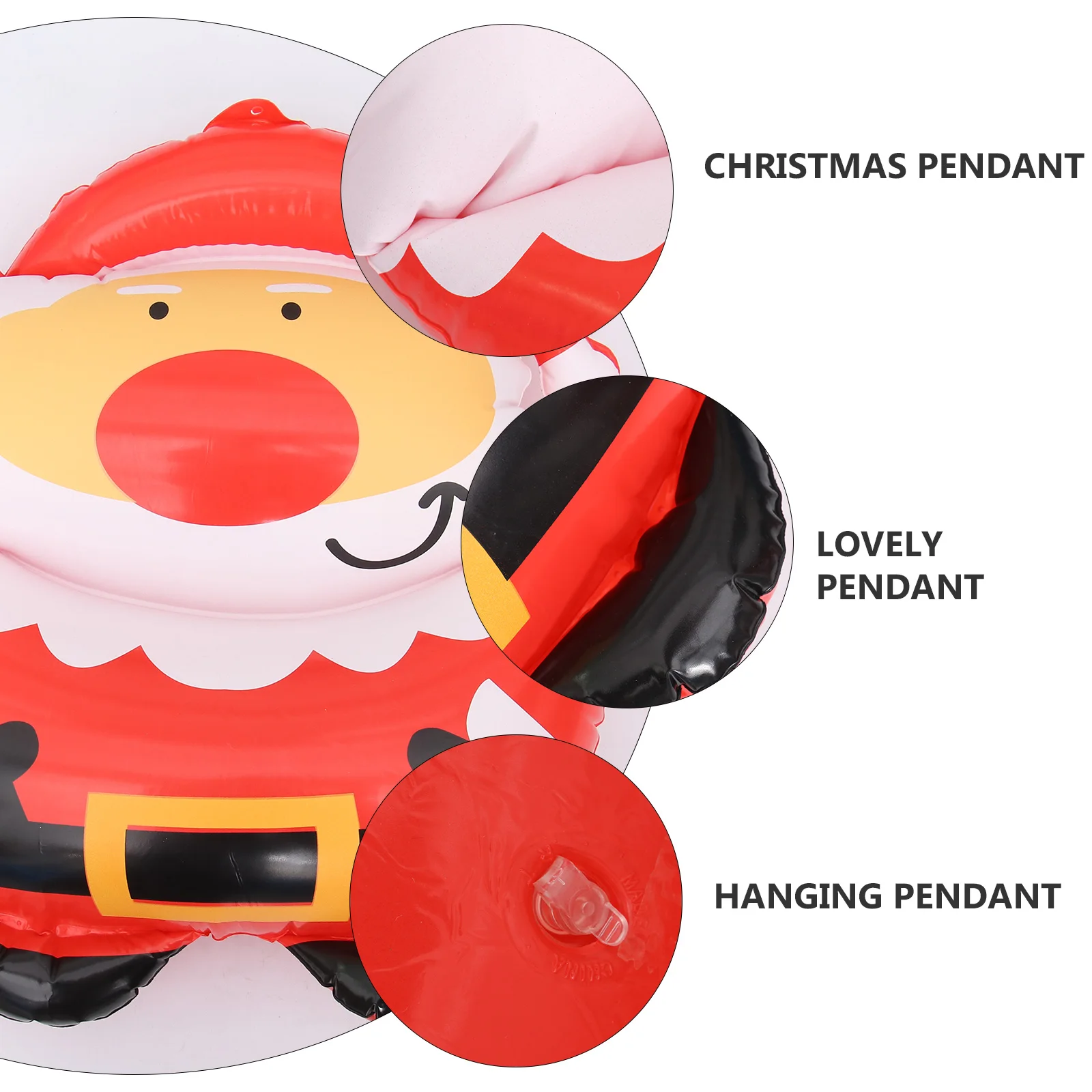 

1Pcs Inflatable Santa Claus Red Hanging Pendant Christmas Decoration Festival Party Ornament Christmas Pendant