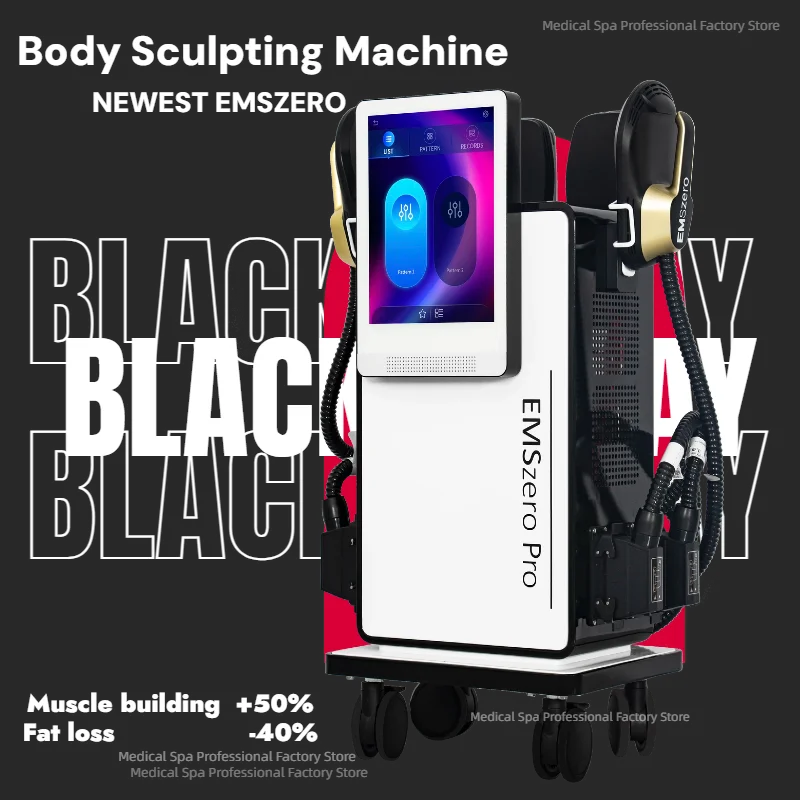 6500w EMSzero RF Sculpt Machine  Body Contouring Machine Professional EMS Body Sculpting Shaping Weight loss